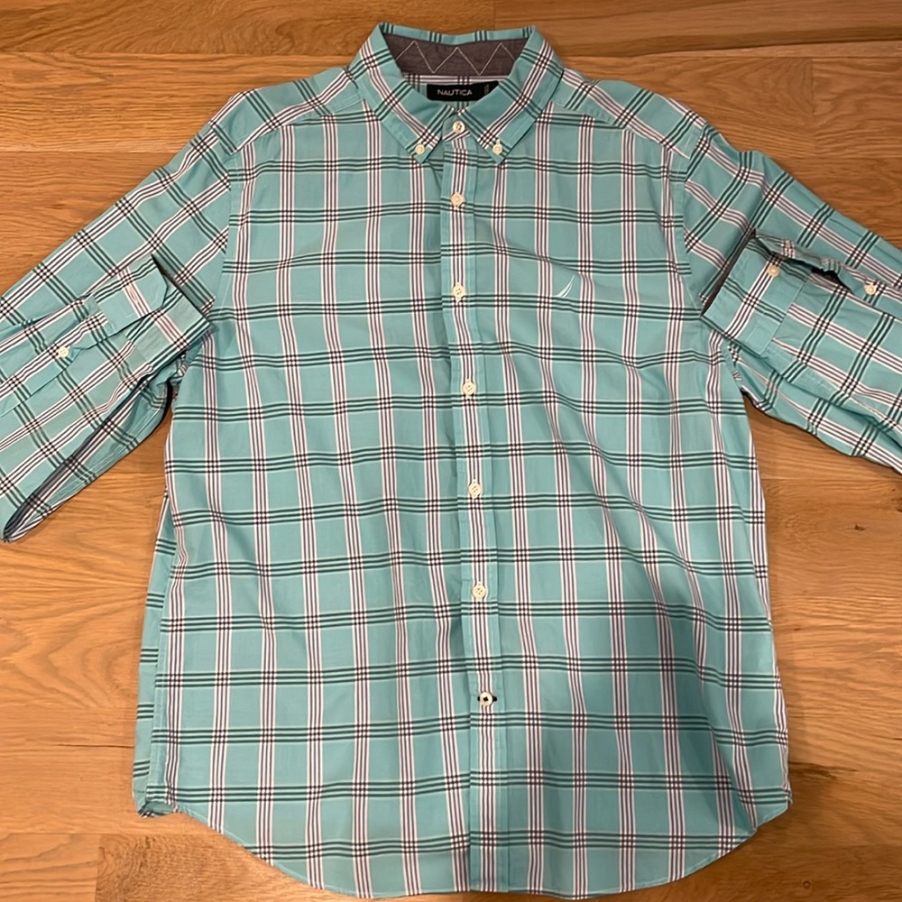 Nautica Button Down Dress Shirt